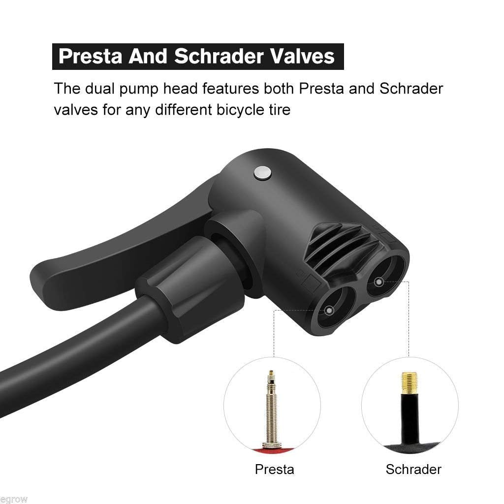 FOOT ACTIVATED FLOOR AIR PUMP